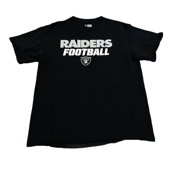 NFL Other - Oakland Raiders Shirt Adult Large Black Gray NFL Football Mens